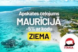 Maurīcija - septiņas paradīzes krāsas! Itaka Latvia